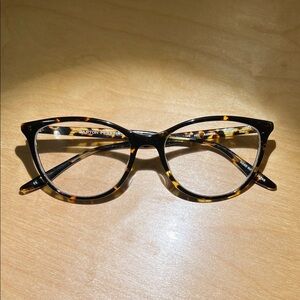 NWOT Barton Perreira Tortoise Eyeglasses